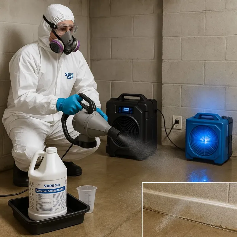 Sanitization and Odor Removal process in Twin Lakes, WI